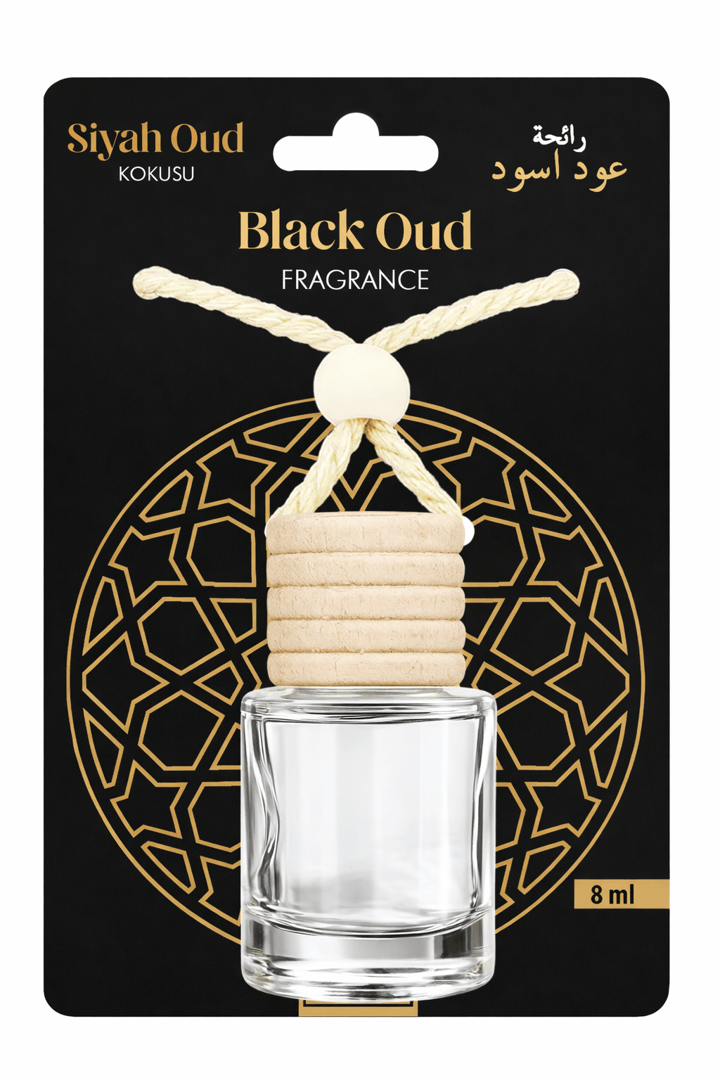 Toptan Siyah Misk & Black Oud Kokusu 8ml Asmalı Araba ve Araç Kokusu