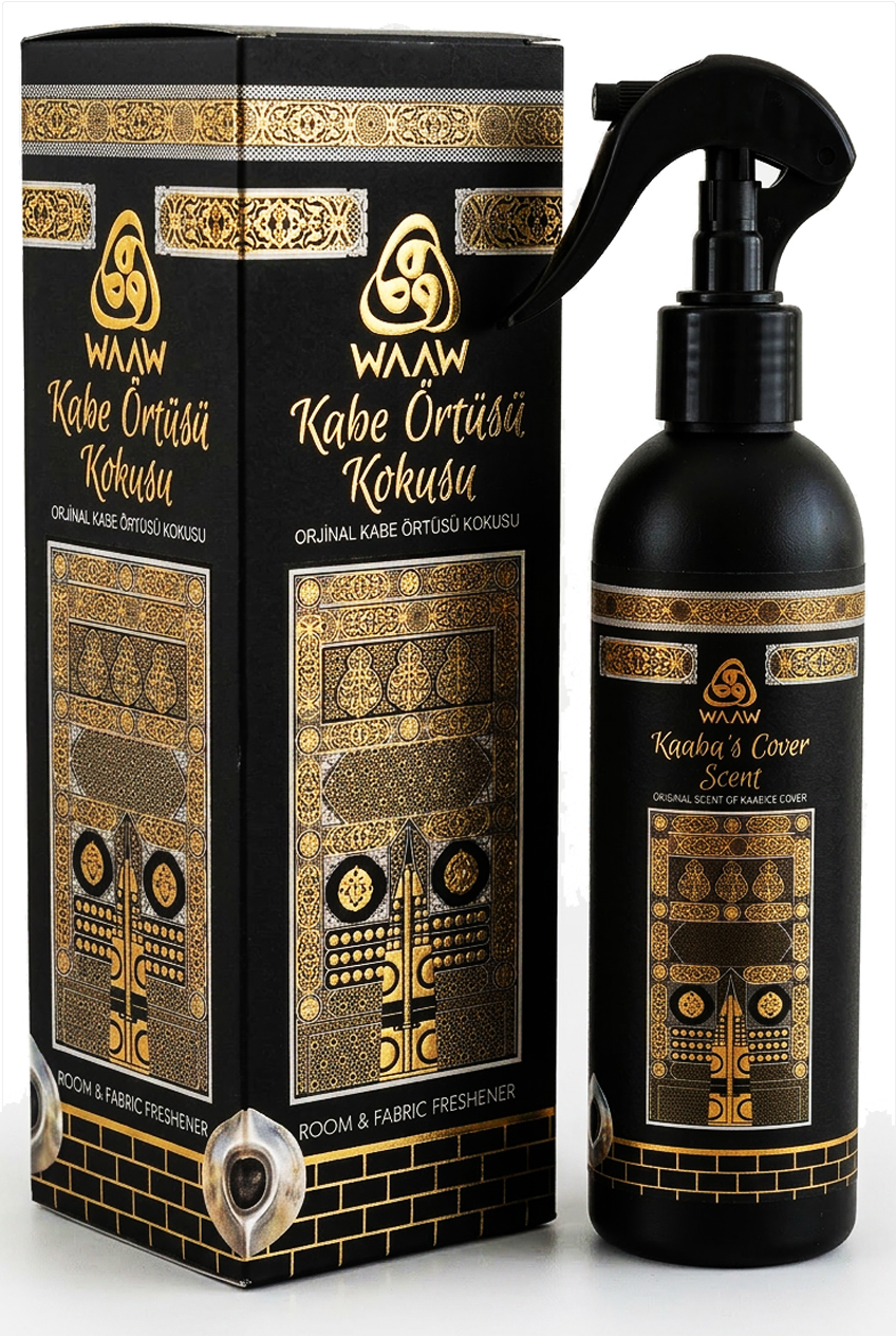 Toptan Kabe Örtüsü Kokusu Sprey 400ml Alkolsüz Oda ve Seccade Kokusu