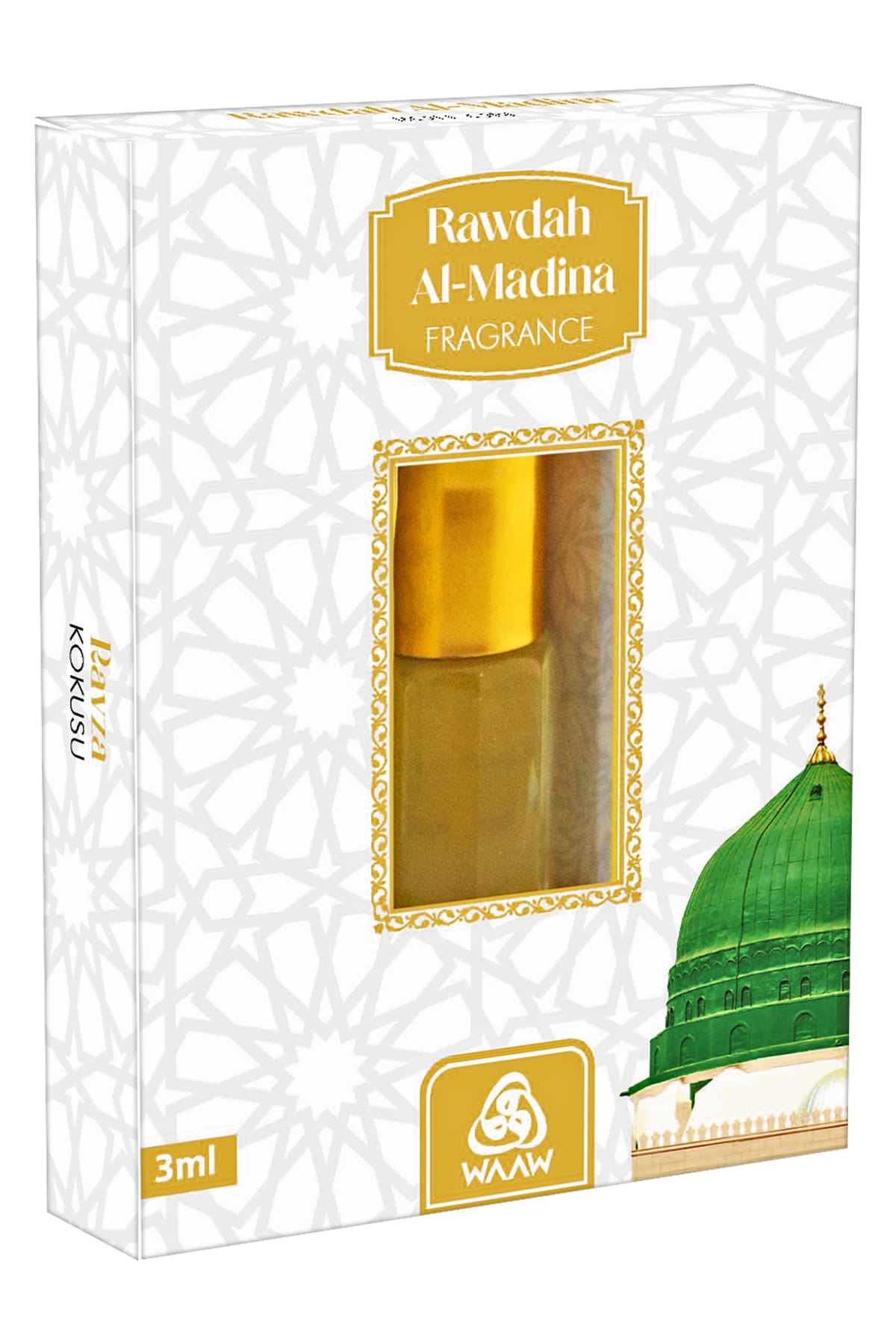 Toptan Medine Ravza Kokusu Alkolsüz Esans 3ml Roll-On Hediyelik